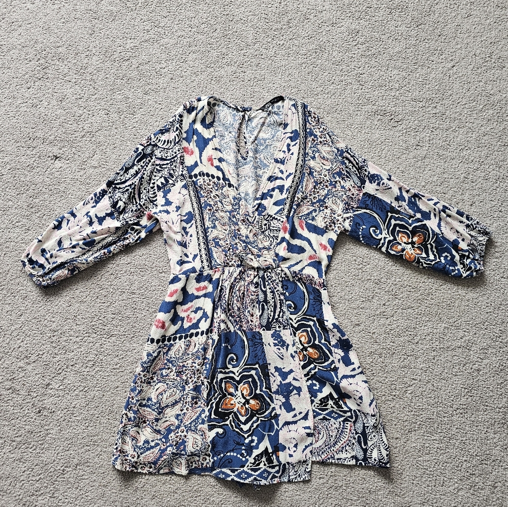 ZARA Boho Print Romper